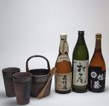 備前金彩焼酎ペアカップ大 6,300円備前金彩焼酎氷りいれ 6,300円手づくり竹トング 1,280円本格芋焼酎 森伊蔵 720ｍｌ 19,980円本格芋焼酎 村尾 900ml 11,980円本格芋焼