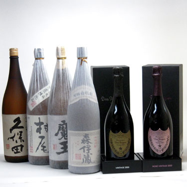 朝日酒造 久保田 萬寿 純米大吟醸1800ml 12,800円ドン ペリニヨン ロゼ750ml 52,500円ドンペリニヨン ギフト箱付 白 正規輸入品750ml 22,000円本格芋焼酎 魔王 18